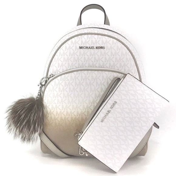 Michael Kors Handbags - 2PCS Michael Kors Abbey Backpack Wallet Set